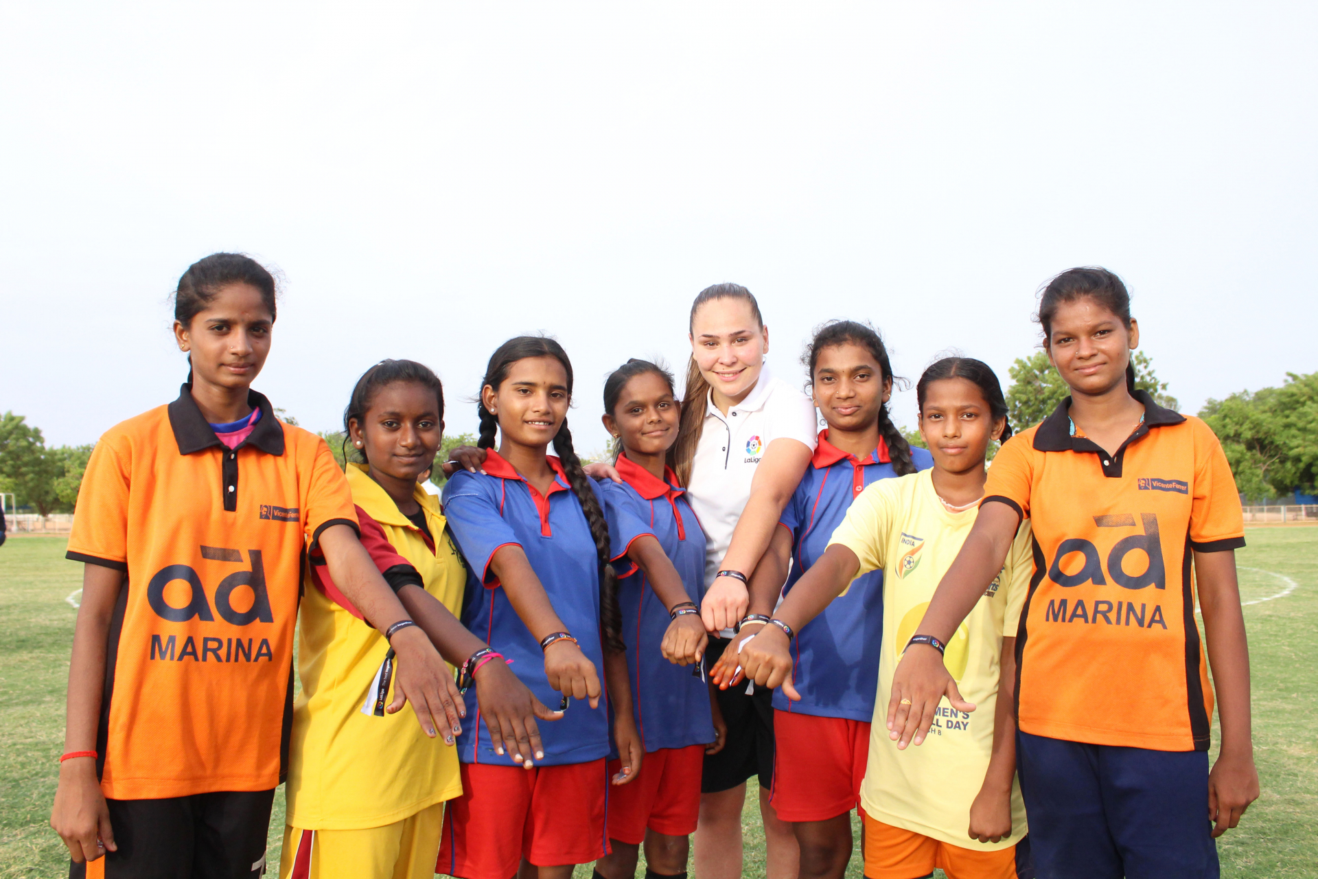 Colaboración de LaLiga con la Fundación Vicente Ferrer en La India