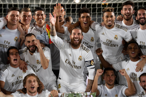 Real Madrid campeón de Liga