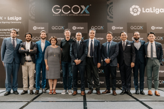 Evento de lanzamiento de nuestro acuerdo de patrocinio con GCOX.