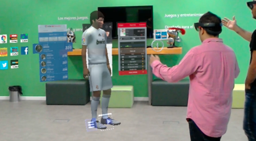 Experiencia de realidad virtual en LaLiga