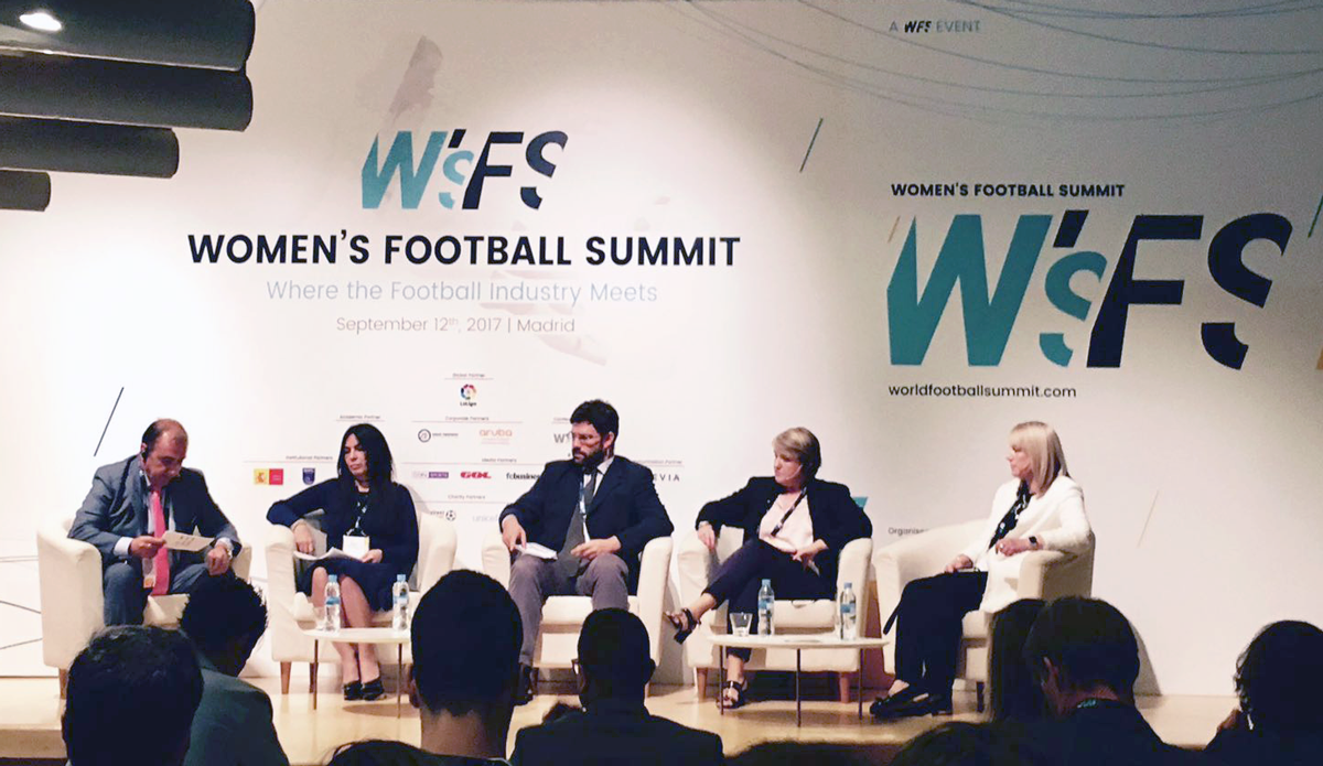 Mesa redonda en Womens Football Summit