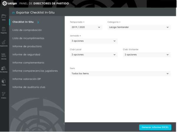 Panel Directores de Partido