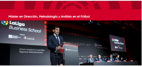 Master en Dirección, Metodología y Análisis en el Fútbol