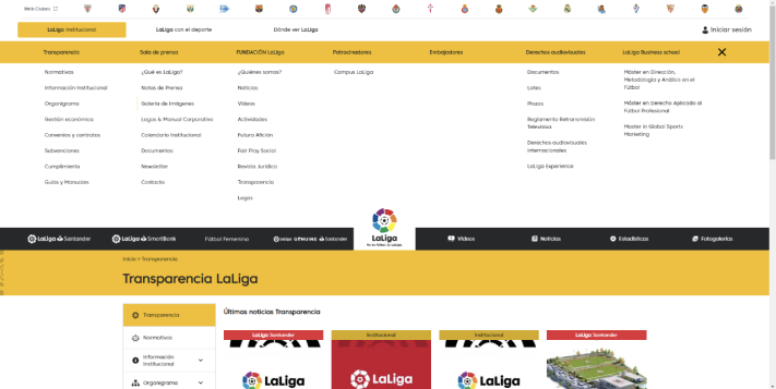 Imagen del área de institucional