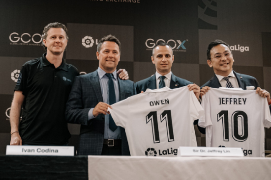 Evento de lanzamiento de nuestro acuerdo de patrocinio con GCOX.