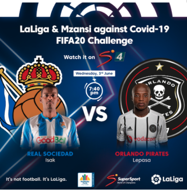 FIFA 20 Orlando Pirates y LaLiga