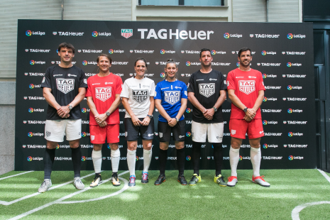 Morientes, Mendieta, Ruth García, Ana Valles, Capdevila y Albelda