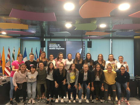 Formación en Gestión deportiva para jugadoras