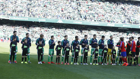 sponsors en un partido